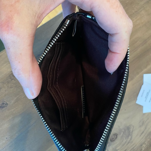 New Coach Corner Zip Wristlet - Halloween Eyes - Picture 4 of 5